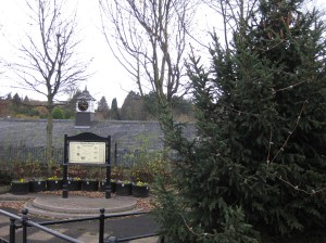 Christmas tree in Shotley Bridge